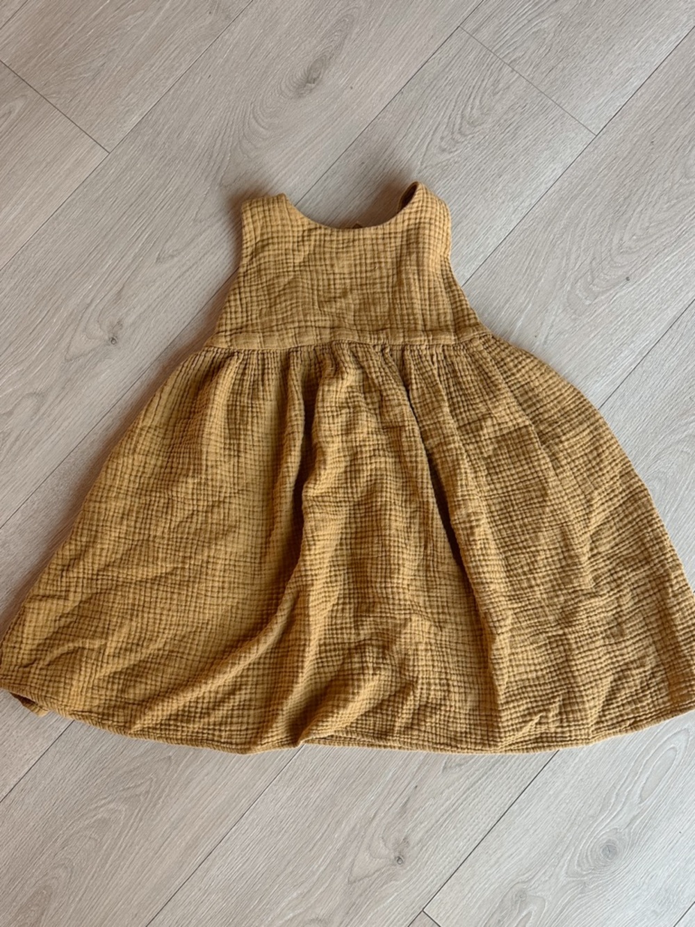 Alice + Ames Yellow Hattie Dress